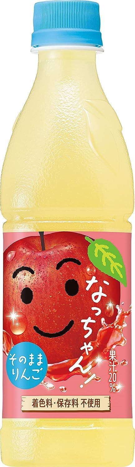 Amazon.co.jp: サントリー なっちゃん りんご 425ml(冷凍兼用